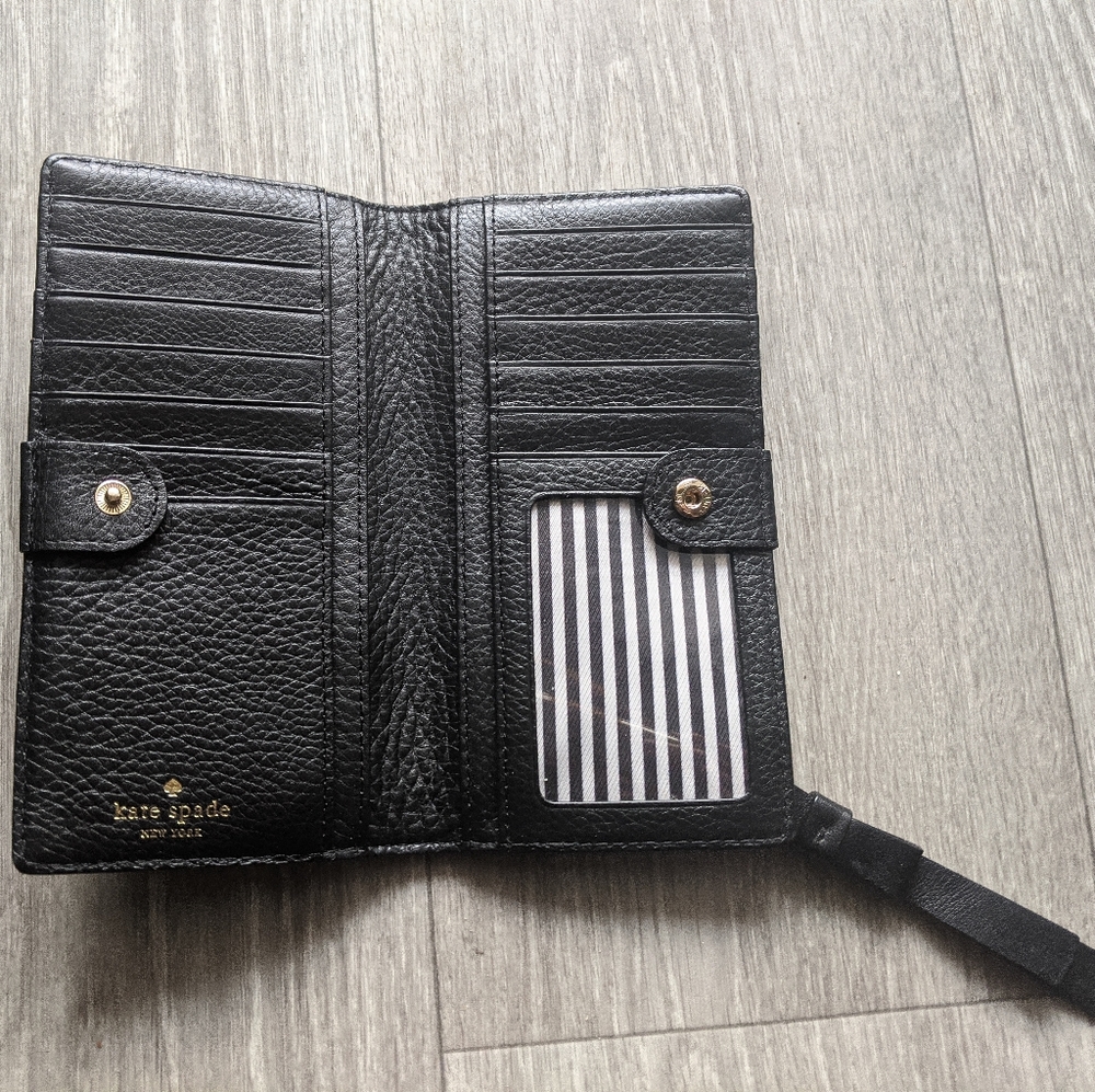 Genuine Kate Spade Black Wallet